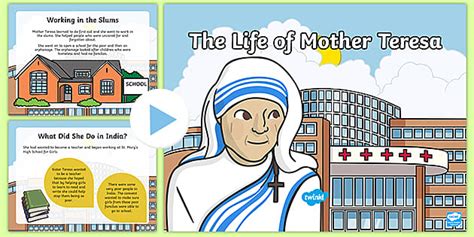 KS1 Mother Teresa PowerPoint (teacher made) - Twinkl