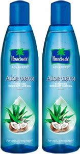 Parachute Advanced Aloe Vera Enriched Coconut Hair Oil 250 ml(Pack of 2 ...