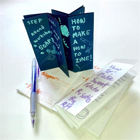 Intro to Zine-making and Bookbinding, The Soapbox: Community Print Shop ...