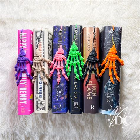 Skeleton Hand 3D Printed Bookmarks – Neace Design Co. Digital Designs