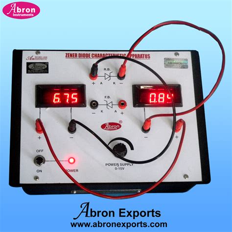 Zener Diode Characteristics Experiment Zener Diode Apparatus
