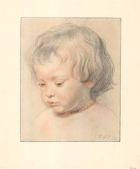 Portrait of his Son Nicholas 1620 by Peter Paul Rubens - 12 X 14 Inche ...