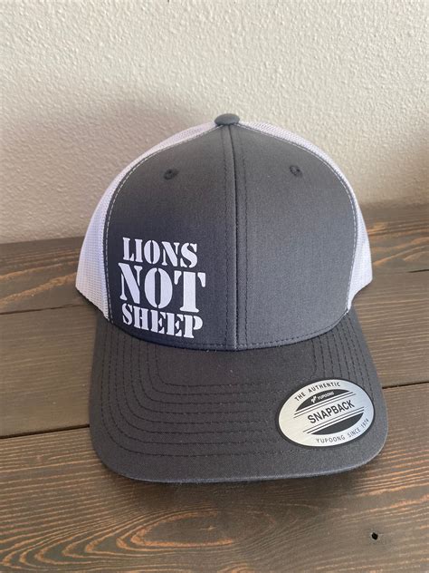 Lions Not Sheep Hat, Lions Not Sheep Baseball Hat, Lions Not Sheep ...