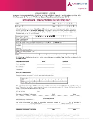 Fillable Online simplehai axisdirect 13MF repurchase redemption form ...