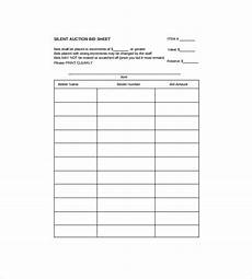 bid free silent auction bid sheet template hunters for get bid free silent auction bid sheet template hunters for get