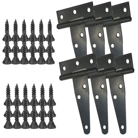 Buy XFentech T-Hinge - Heavy Duty T-Hinge Gate Shed Hinges Barn Gates ...