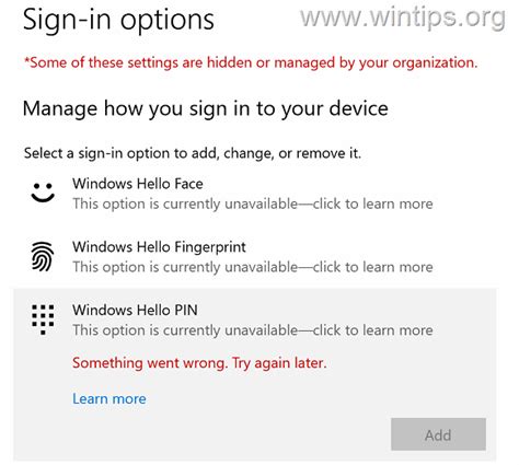How to Enable Windows Hello Pin 的图像结果