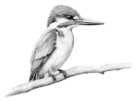 Realistic kingfisher drawing Photos - Download Free High-Quality ...