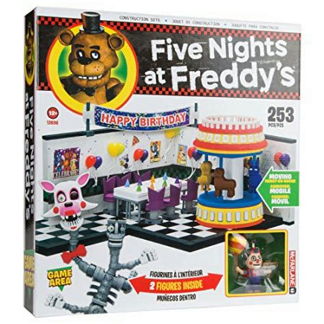 McFarlane Toys FNAF2 Five Nights at Freddy's Game Area 253 Pieces ...
