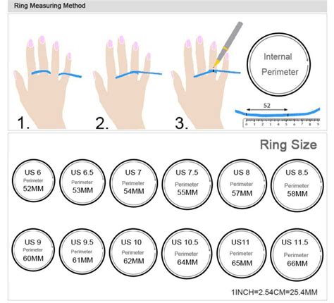 Printable Womens Ring Size Chart Actual Size Ring Actual Size