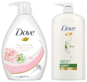 Buy Dove Soothing Rose & Aloe Vera Body Wash Pump Bottle, Go Fresh ...