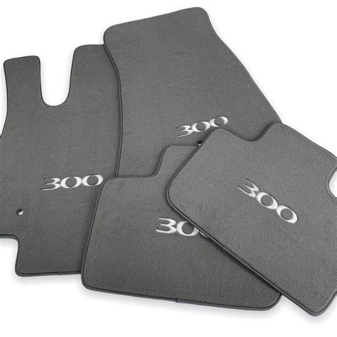 Floor Mats For Chrysler 300C Gray 2011-2022 - AutoWin