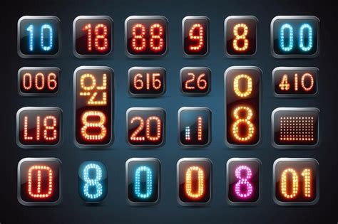 Image result for LED Numbers Component