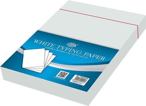 FIS FSPA60A4W 60 GSM Typing Paper 500 Sheets, A4 Size White : Amazon.in ...
