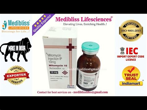 Mitomycin Injection - Mitomet-Ml 40mg - Mitomycin Injection Trader ...