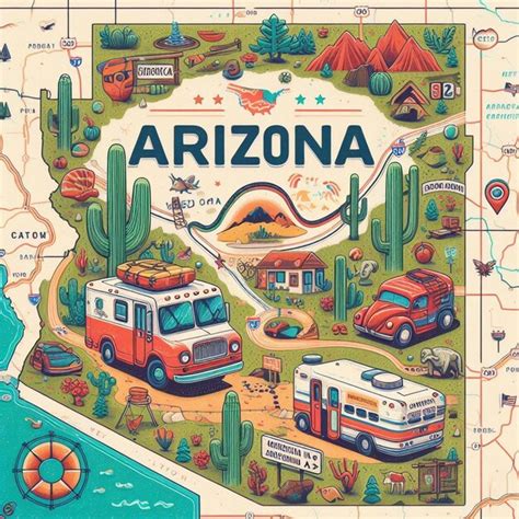 Arizona Map for Kids 的图像结果