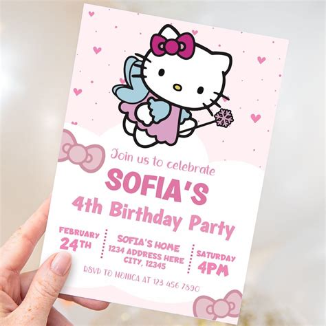 Kitty Birthday Card