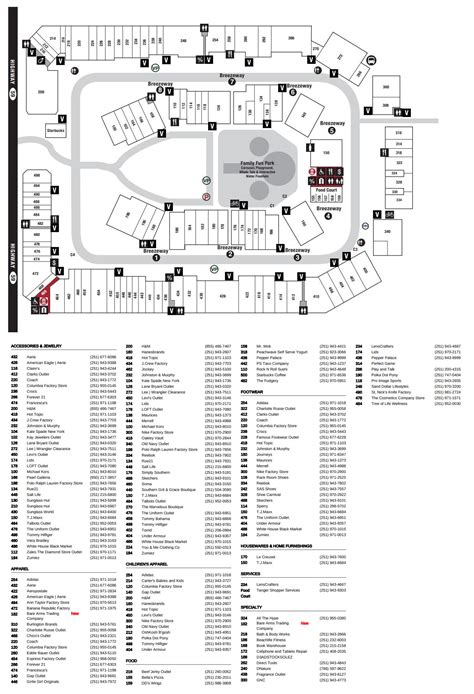 Tanger Outlets Foley (103 stores) - outlet shopping in Foley, Alabama ...