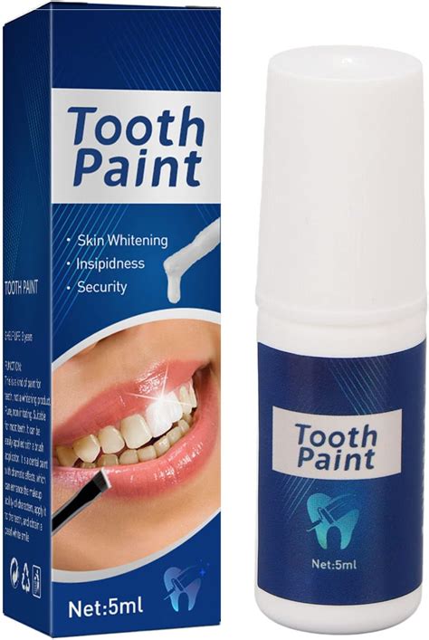 Buy Tooth Paint, 5ml Instant Teeth Whitening Paint, Professional Teeth ...