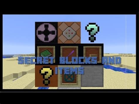 Image result for Secret Blocks Minecraft Java