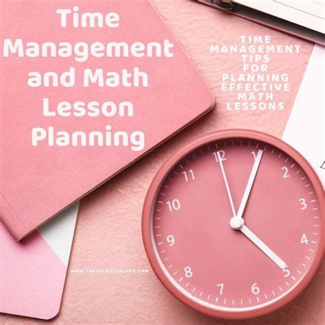 Math Lesson Time Management 的图像结果