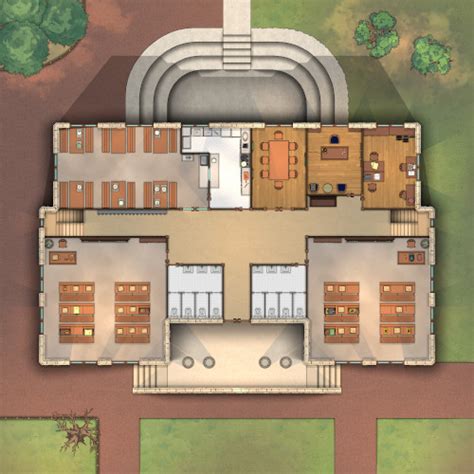 Providence High School Map | Cthulhu Architect