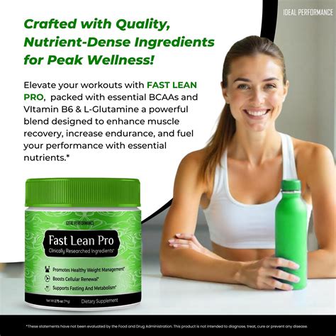 Fast Lean Pro, Official Fast Lean Pro Advanced Formula, FastLeanPro BCAA Drink Capsules ...