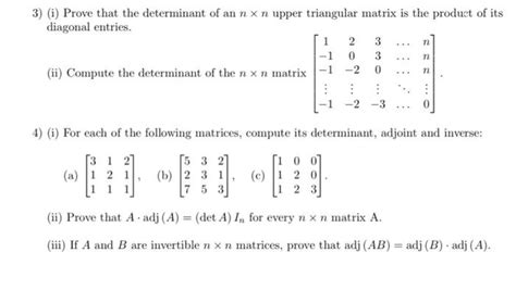 Image result for Upper Triangular Matrix Determinant