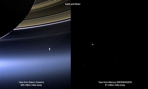 NASA releases stunning images of Earth, Moon and rings of Saturn, all ...