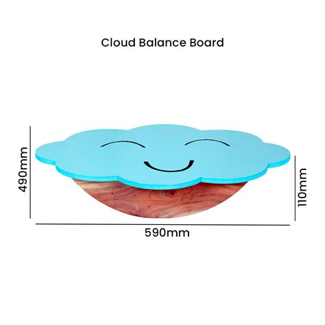 Buy Wooden Cloud Balance Board - SkilloToys.com