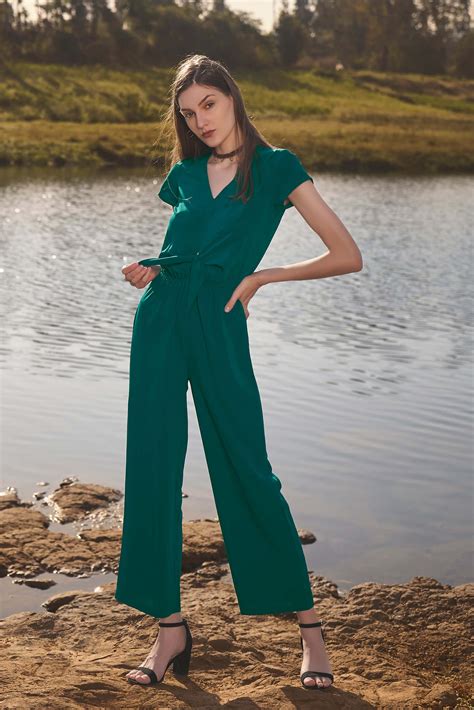 Pine Waist Tie Up Jumpsuit – neofaa.com