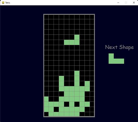 Image result for Python Tetris