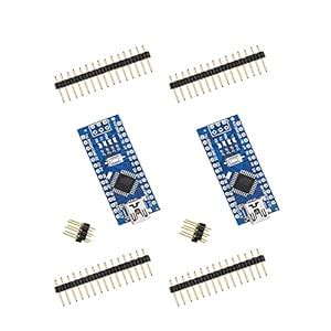 Nano V3.0 Board for Arduino，AVR instruction set compatible ATMEGA328P 2 ...