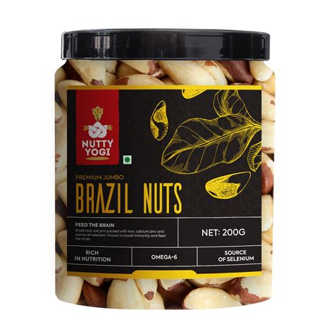 Buy Brazil Nuts In India Online - Nutty Yogi
