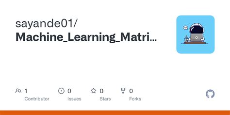 Image result for Machine Learning in Matrix Example