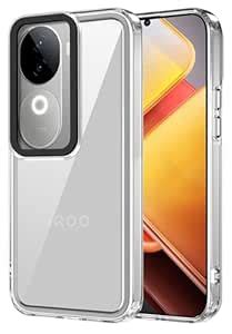 Kapa Warrior Acrylic Clear Back Cover for Vivo V40E / iQOO Z9S | Slim ...