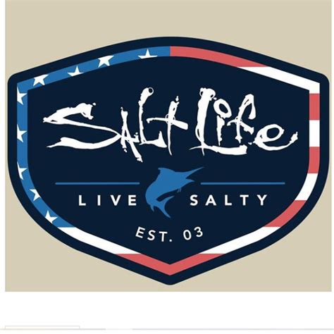 Salt Life Amerishield Vinyl Sticker | Salt life decals, Vinyl sticker ...
