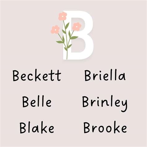 40 Actually Cool Girl Names that Start with B [New 2024]