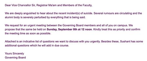 NLU Delhi Alumni Body Seeks Urgent Meeting with VC After Student Death