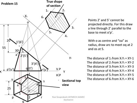 Image result for Section of Solids Engineering Graphics