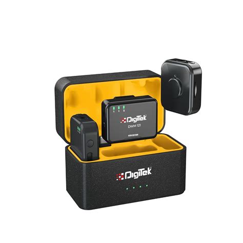Digitek DWM 121 Wireless Microphone System, TF Card Support, Type C ...