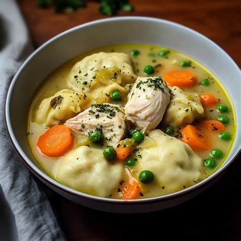 One Pot Chicken Dumpling Soup (with refrigerated biscuit dough ...