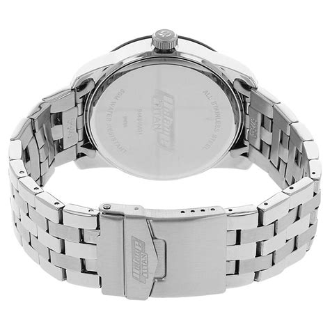 Buy Online Titan Octane White Dial Analog Stainless Steel Strap watch ...