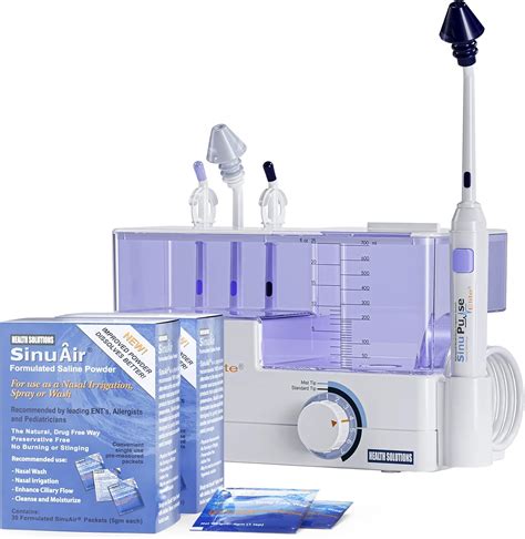 SINU PULSE ELITE SinuPulse Elite Advanced Nasal Irrigation System - Pulsating Sinus Congestion ...