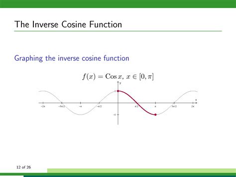 Inverse trigonometric functions | PDF