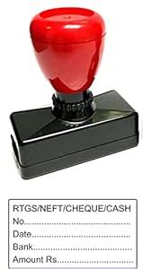 POWSUN Paid with Details Pre Ink Stamp (RTGS) Pack of 1 : Amazon.in ...