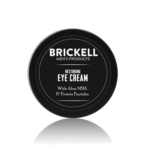 Buy Brickell Men's Restoring Eye Cream for Men. Organic & Natural ...