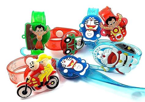 R G Pack of 2Cartoon Characters LED light Rakhi Friendship Band for ...