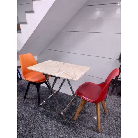 Buy Folding Restaurant Table in Stainless Steel