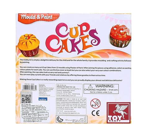 Shop Toy Kraft M And P - Cup Cakes, Multi Color DIY Art & Craft Kits ...